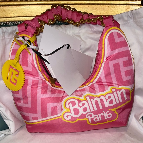 ハンドバッグ BALMAIN EN0FD974TRWE Handbags Bags.. Pink Balmain B-Buzz 19 Shoulder Bag | Pink | FARFETCH